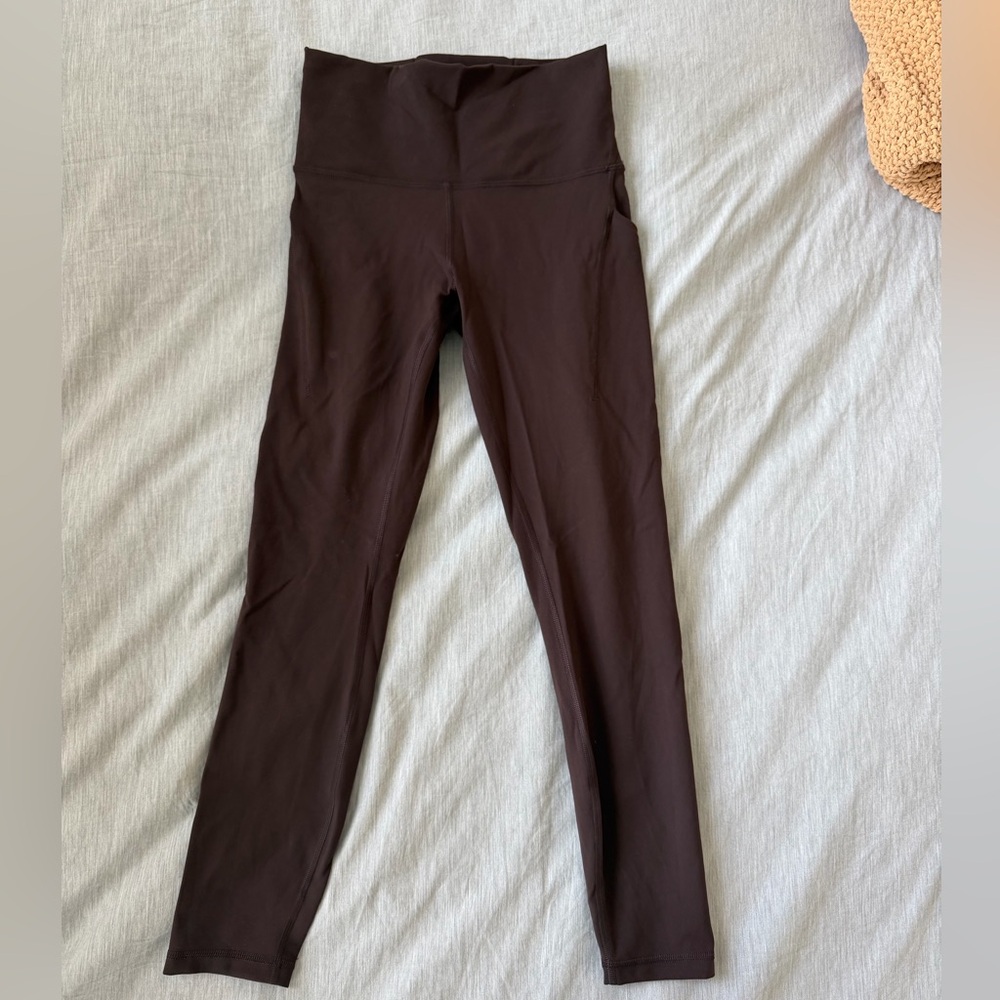 Lululemon wunder train legging with pockets 25” inseam